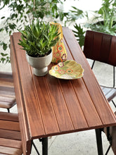 Load image into Gallery viewer, Drop-Side Table with Four DS Vorster Chairs