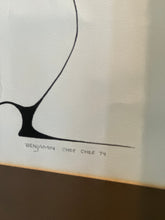 Load image into Gallery viewer, Framed Print by Benjamin Chee Chee (1944-1977)