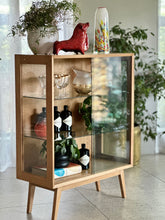 Load image into Gallery viewer, Classic Oak Display / Drinks Cabinet