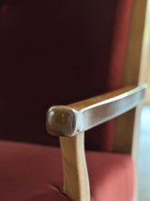 Load image into Gallery viewer, Vintage, Oak Framed Couch