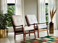 Load image into Gallery viewer, Pair of Cintique Armchairs