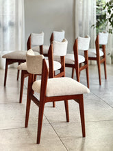 Load image into Gallery viewer, Rare Set of Six "Novocraft-Made" Dining Chairs