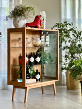 Load image into Gallery viewer, Classic Oak Display / Drinks Cabinet
