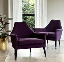 Load image into Gallery viewer, Pair of "Kite" Armchairs