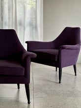 Load image into Gallery viewer, Pair of "Kite" Armchairs