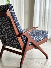 Load image into Gallery viewer, Mid-Century High-Back Armchair