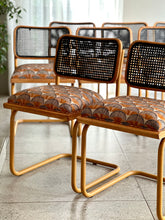 Load image into Gallery viewer, Set of Eight Mid-Century Cesca Chairs - Powder Coated and Upholstered