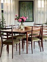 Load image into Gallery viewer, Dutch Teak Dining Set & Six Chairs Model St09