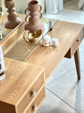 Load image into Gallery viewer, Retro Oak Dressing Table