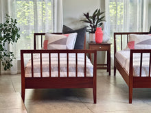 Load image into Gallery viewer, Mid-Century Single Bed / Daybed in Solid Sapele Mahogany — c.1960s