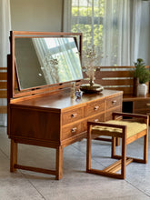 Load image into Gallery viewer, MCM Dresser & Stool by Torrente Furniture