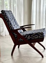 Load image into Gallery viewer, Mid-Century High-Back Armchair