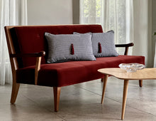 Load image into Gallery viewer, Vintage, Oak Framed Couch