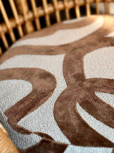 Load image into Gallery viewer, Vintage Cane & Rattan Peacock Chair