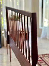 Load image into Gallery viewer, Headboard with Attached Pedestals - Queen Size Bed