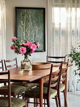 Load image into Gallery viewer, Dutch Teak Dining Set & Six Chairs Model St09