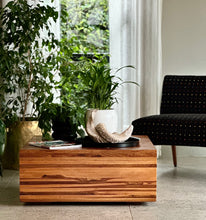 Load image into Gallery viewer, Square "Block" Kiaat Coffee Table