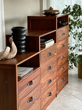Load image into Gallery viewer, Modular-Style, Kiaat Chest of Drawers | Three Pieces