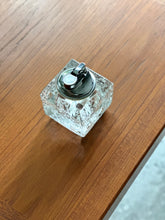 Load image into Gallery viewer, Clear Crystal Ashtray & Lighter Duo