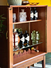 Load image into Gallery viewer, Retro Drinks Cabinet | Compact Design