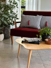 Load image into Gallery viewer, Vintage, Oak Framed Couch