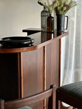 Load image into Gallery viewer, Vintage Bar Counter with Three Stools