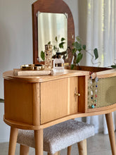 Load image into Gallery viewer, Reimagined Petite Retro Dresser with Stool