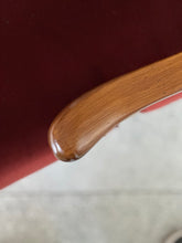 Load image into Gallery viewer, Vintage, Oak Framed Couch