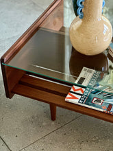 Load image into Gallery viewer, DS Vorster, Two-Tiered | Glass-Top Coffee Table