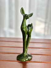 Load image into Gallery viewer, Green Lucia Ware Deer Figurine
