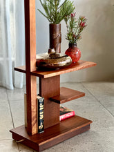 Load image into Gallery viewer, Art Deco-Style Side Table with Lamp