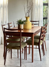 Load image into Gallery viewer, Dutch Teak Dining Set & Six Chairs Model St09