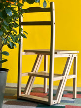 Load image into Gallery viewer, Beechwood Chair / Converts to a Stepladder Chair