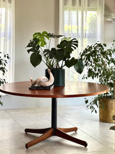 Load image into Gallery viewer, Mid-Century Round Dining Table in Etimoe