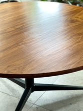 Load image into Gallery viewer, Classic DS Vorster Round Dining Table with Solid Steel Base & Brass Capped Feet