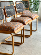 Load image into Gallery viewer, Set of Eight Mid-Century Cesca Chairs - Powder Coated and Upholstered