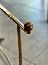Load image into Gallery viewer, Vintage, Solid Brass Trestle Bases