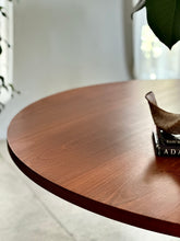 Load image into Gallery viewer, Mid-Century Round Dining Table in Etimoe
