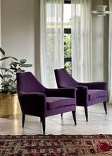 Load image into Gallery viewer, Pair of "Kite" Armchairs
