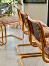 Load image into Gallery viewer, Set of Eight Mid-Century Cesca Chairs - Powder Coated and Upholstered