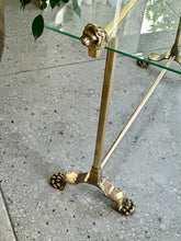 Load image into Gallery viewer, Vintage, Solid Brass Trestle Bases