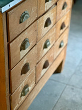 Load image into Gallery viewer, Vintage Solid Haberdashery Cabinet