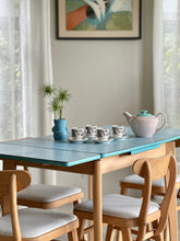 Load image into Gallery viewer, Retro Kitchen Table with a Set of Four Chairs