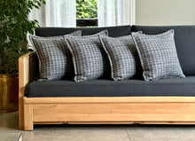 Load image into Gallery viewer, Vintage Beechwood Sleeper Couch