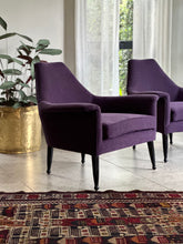 Load image into Gallery viewer, Pair of "Kite" Armchairs