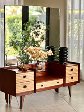 Load image into Gallery viewer, Retro Two-Toned Dresser