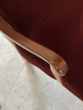 Load image into Gallery viewer, Vintage, Oak Framed Couch