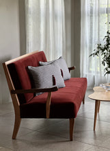 Load image into Gallery viewer, Vintage, Oak Framed Couch
