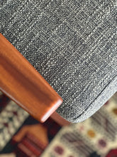 Load image into Gallery viewer, Mahogany Framed Couch