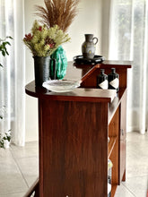 Load image into Gallery viewer, Vintage Bar Counter with Three Stools